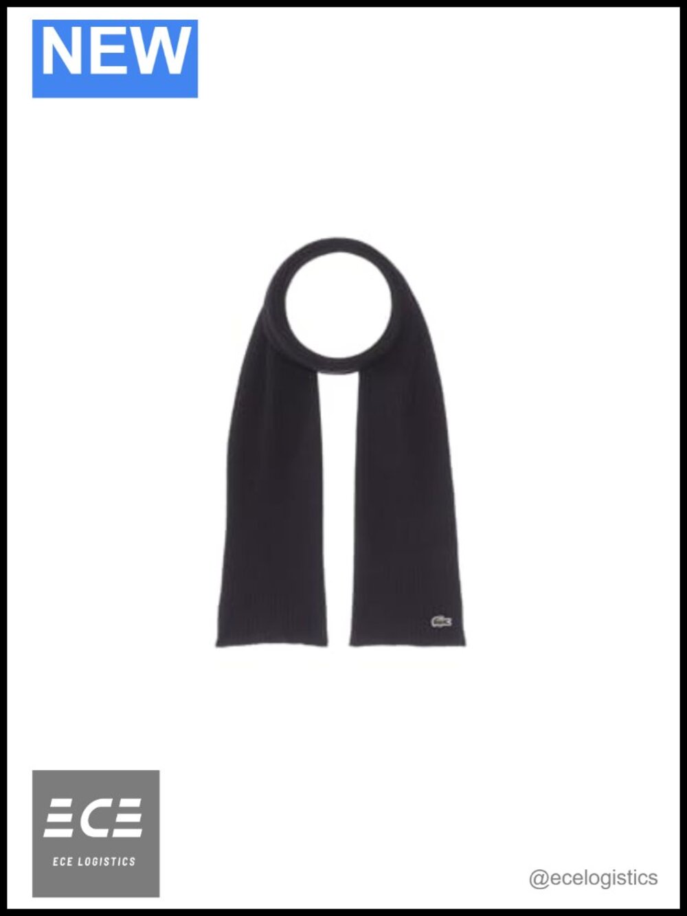 Ribbed Wool Scarf Cold Weather Wrap Heavyweight